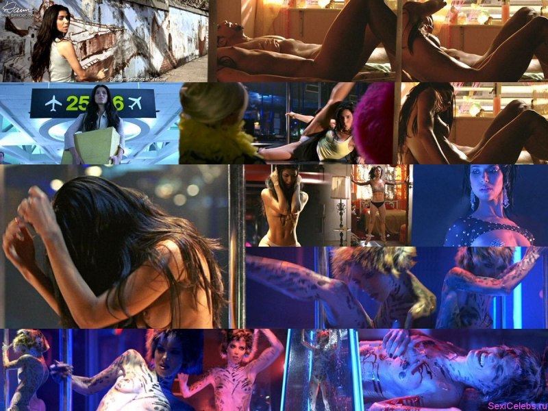 Постельная сцена Розалин Санчес