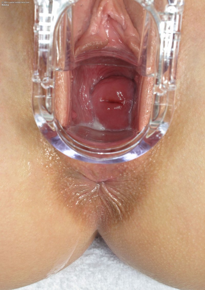 Женское влагалище внутри