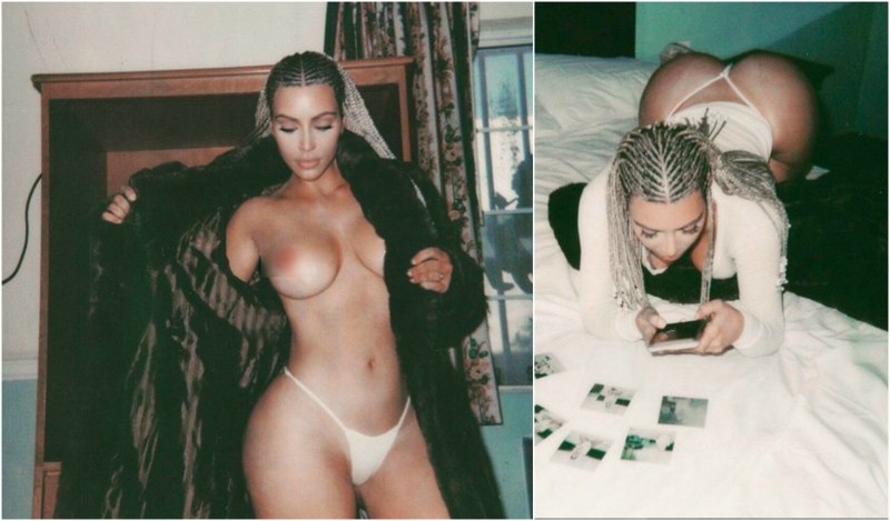 Ким Кардашьян фото голая