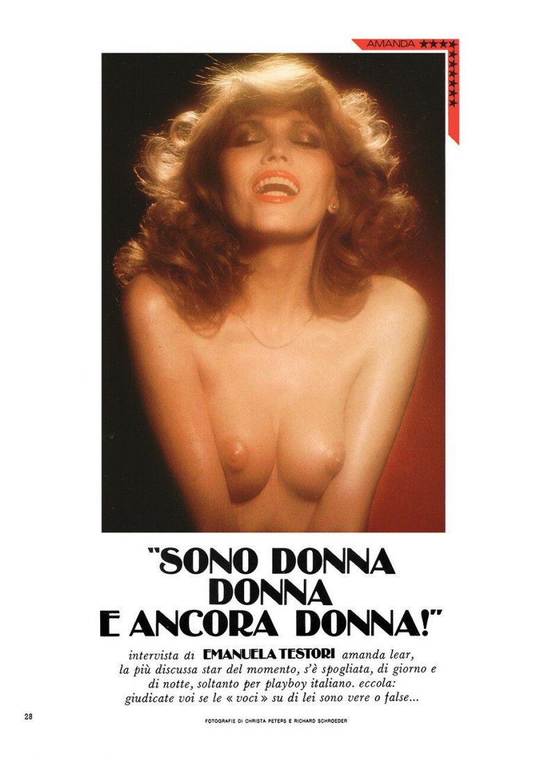 Голая Аманда лир Amanda Lear