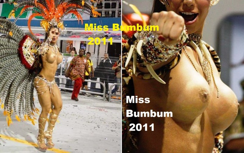 Бразильский карнавал ню