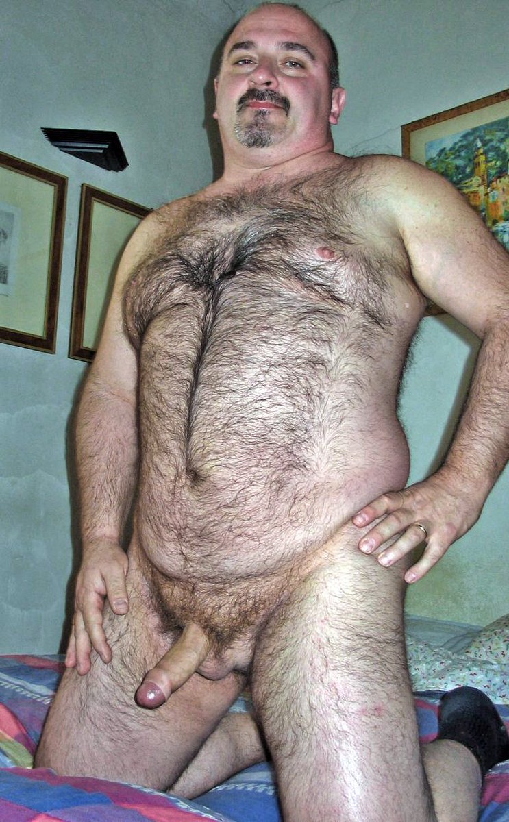 Старые волосатые толстые мужики