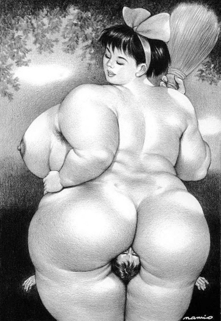 Рисунки голых женщин с большими сиськами
