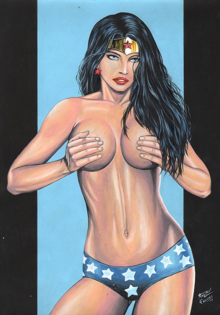 Anissa Kate чудо женщина голая