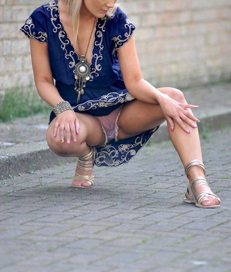 Меган Рейн без трусиков