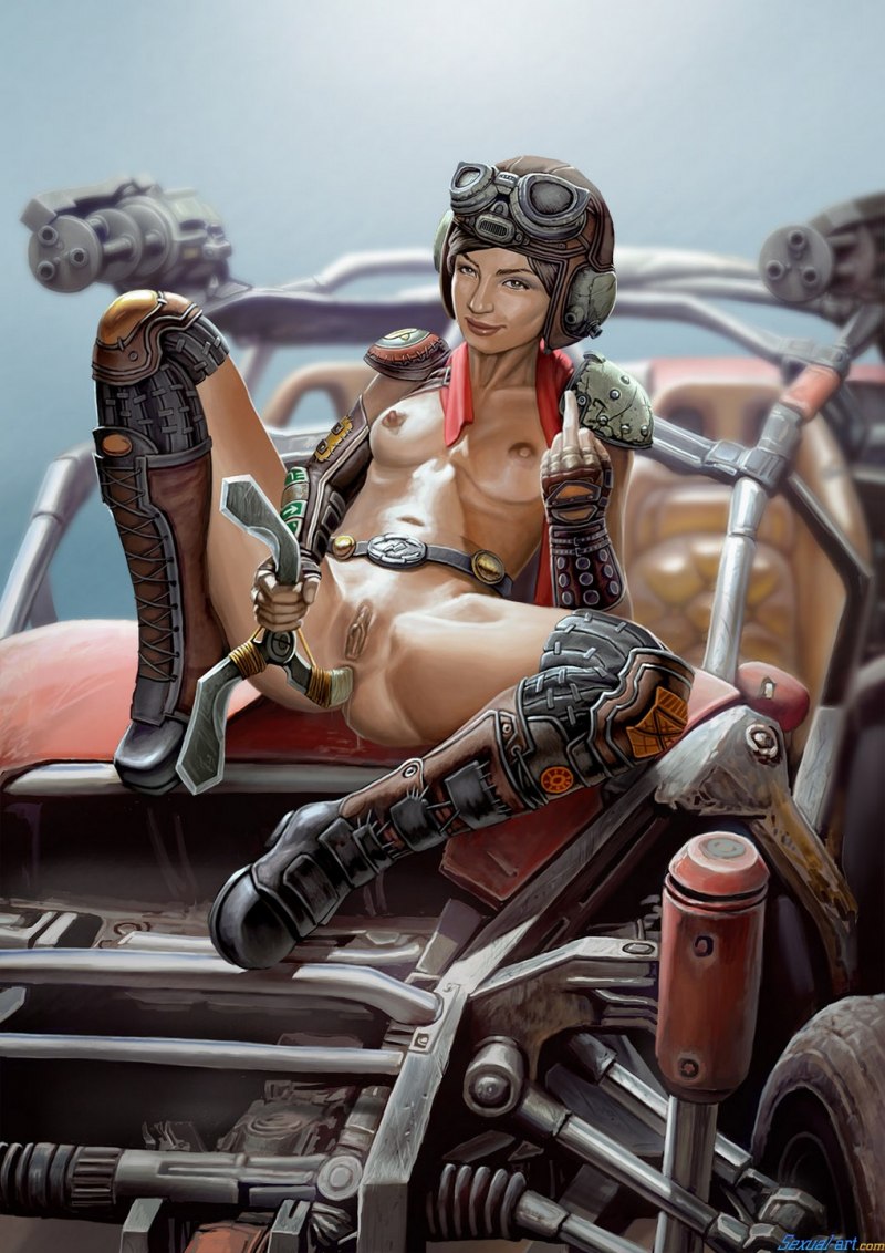 Лесби девушки стимпанк