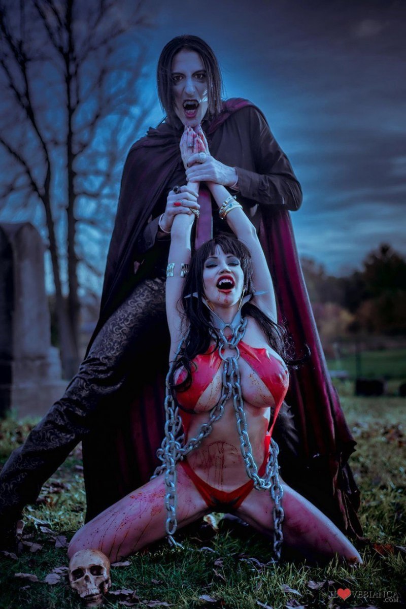 Голые вампирши из фильмов