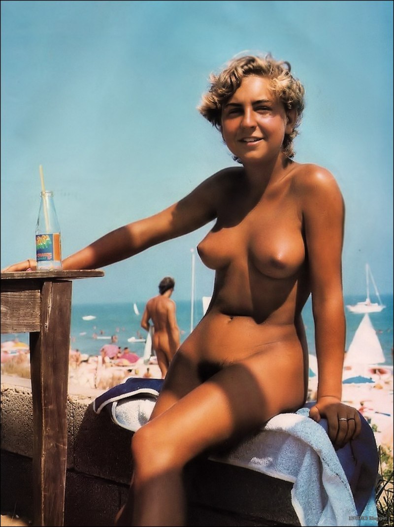 Ретро групповуха на пляже