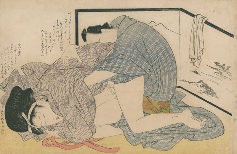 Китагава Утамаро сюнга