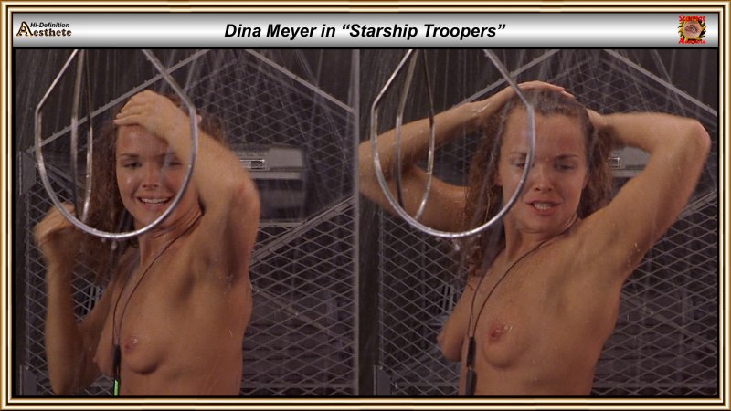 Дина Мейер Звездный десант nude