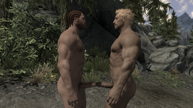 Мод голые парни скайрим
