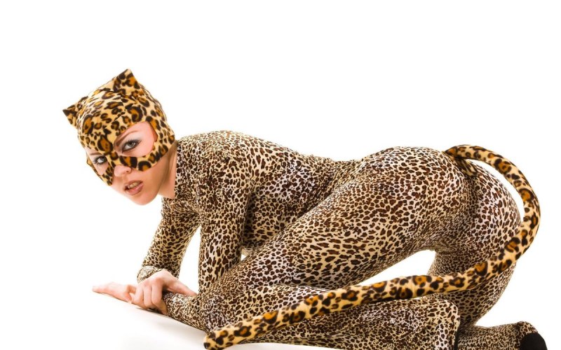 Трах в леопардовом белье