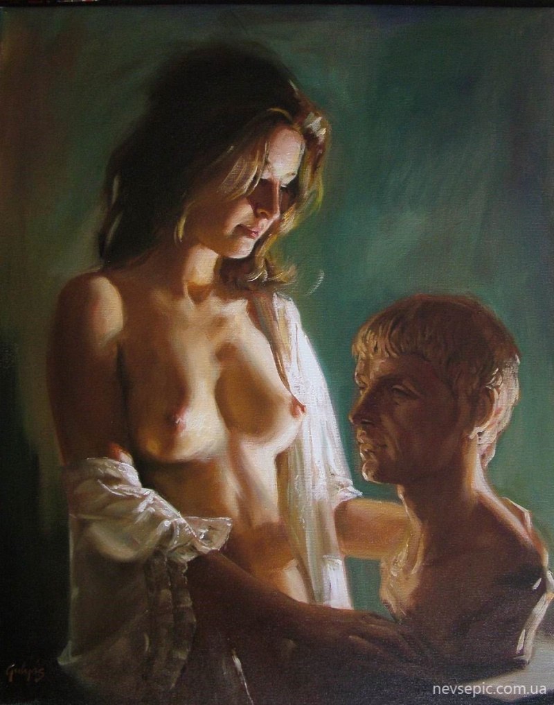 Laszlo художник картины nude