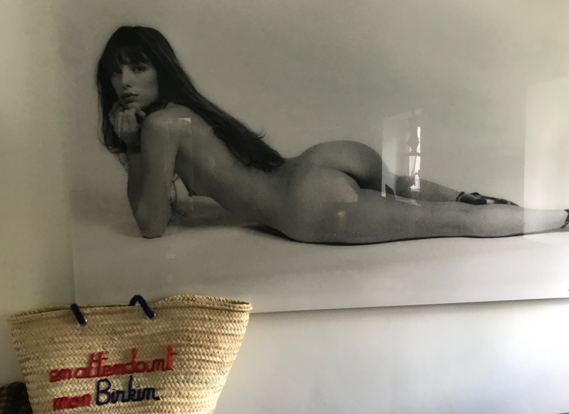 Джейн Мэллори Биркин топлесс