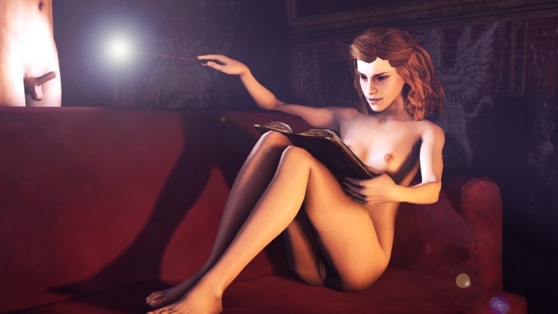 Гермиона Грейнджер голая