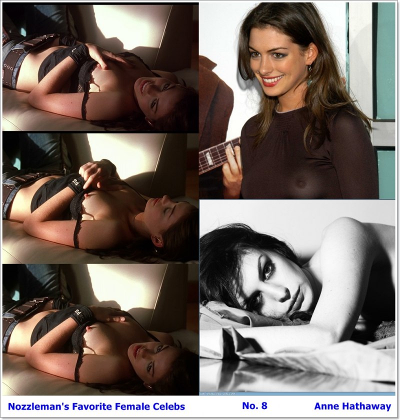 Энн Хэтэуэй голая киска