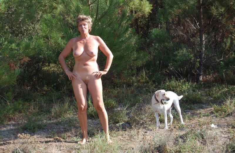 Нудистка Инга в Серебряном Бору