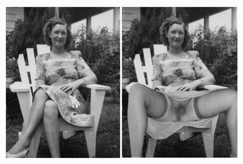 Одетые и раздетые старые