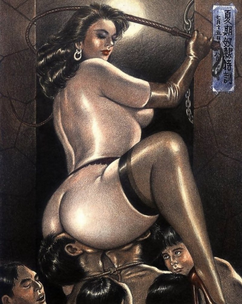 Живопись в стиле садо мазо