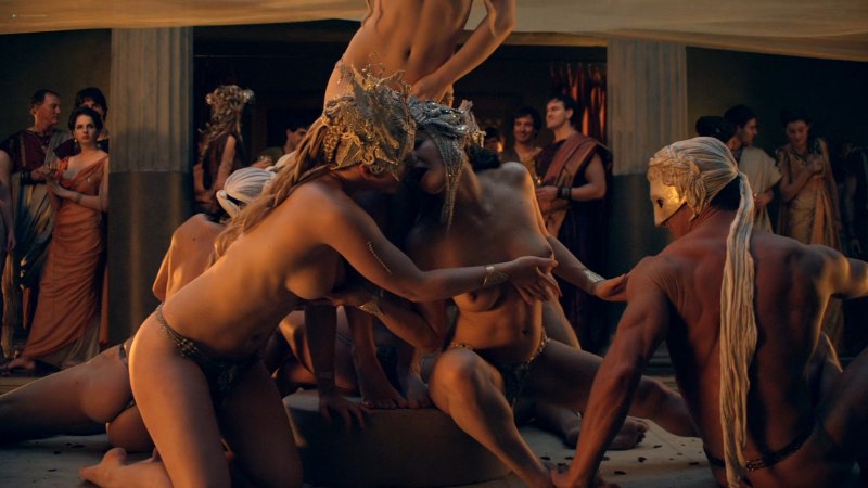 Viva Bianca Спартак кровь и песок голая