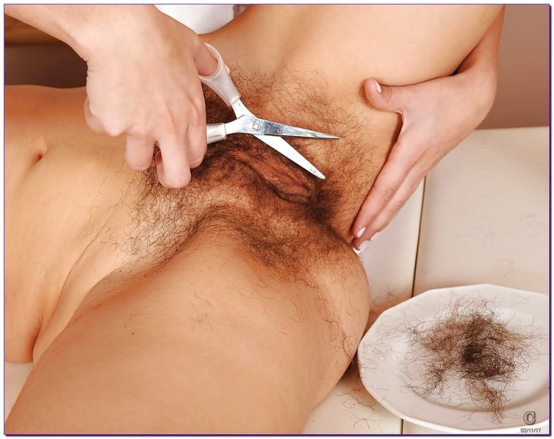 Прикольные прически на лобке