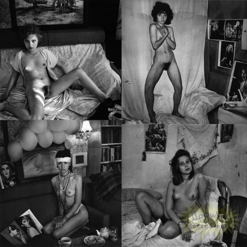 Ню фотосессия в Советском стиле