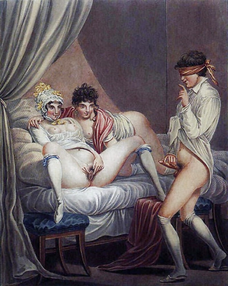 Эротические картины Опитц Георг Эммануэль