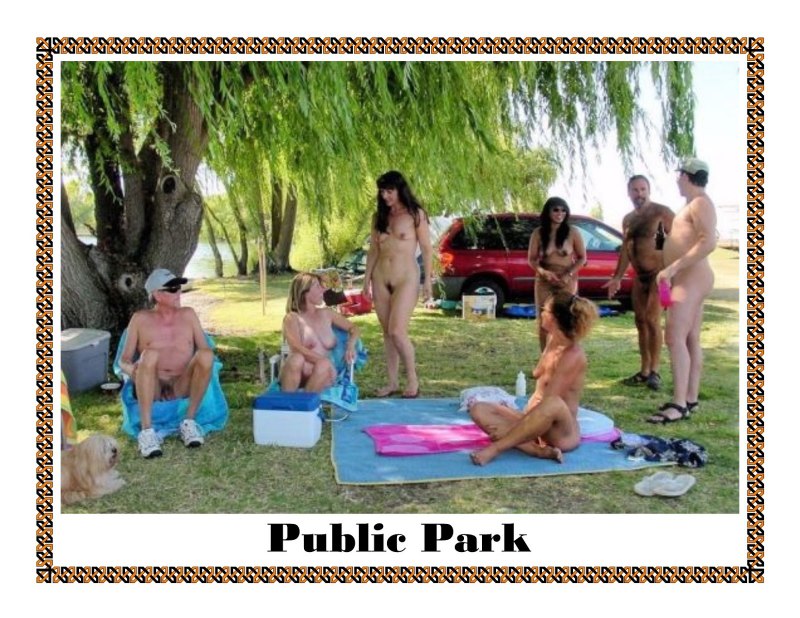 Групповая ебля на природе