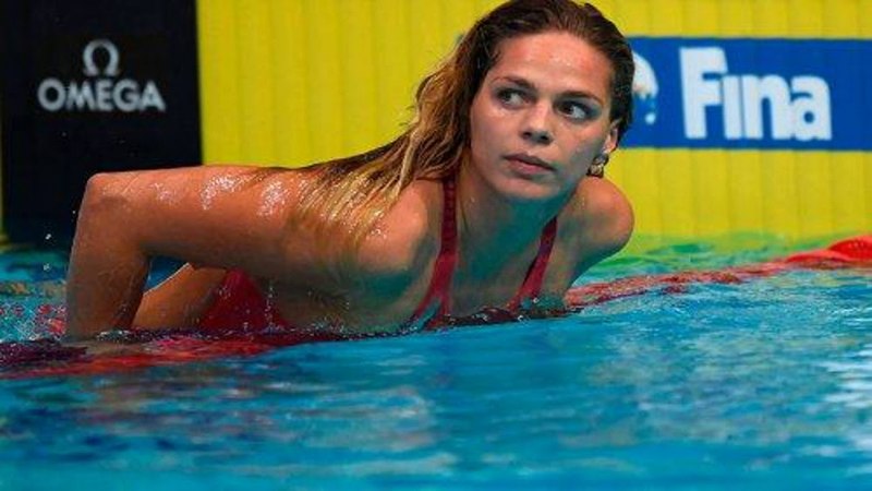 Пловчиха Юлия Ефимова