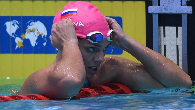 Юлия Ефимова плавание