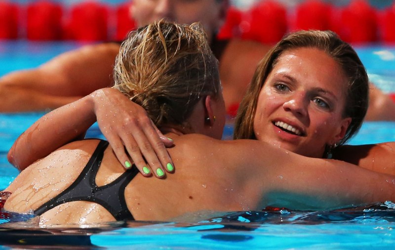 Пловчиха Юлия Ефимова в Нижнем белье