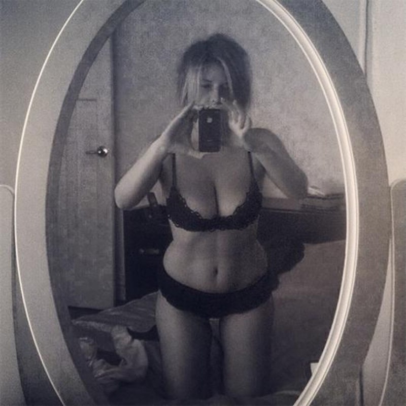 Татьяна Арно в Нижнем белье