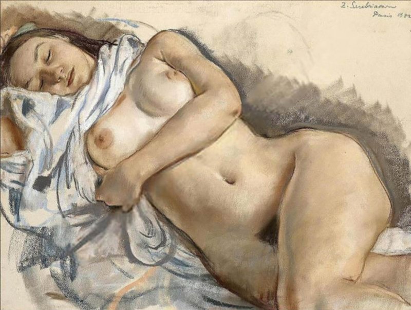 Зинаида Серебрякова Купальщица