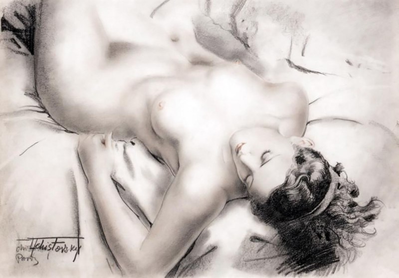 Лев Чистовский обнаженка картины