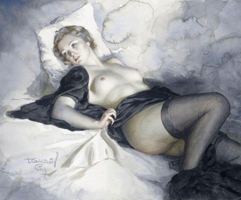 Художник Лев Чистовский