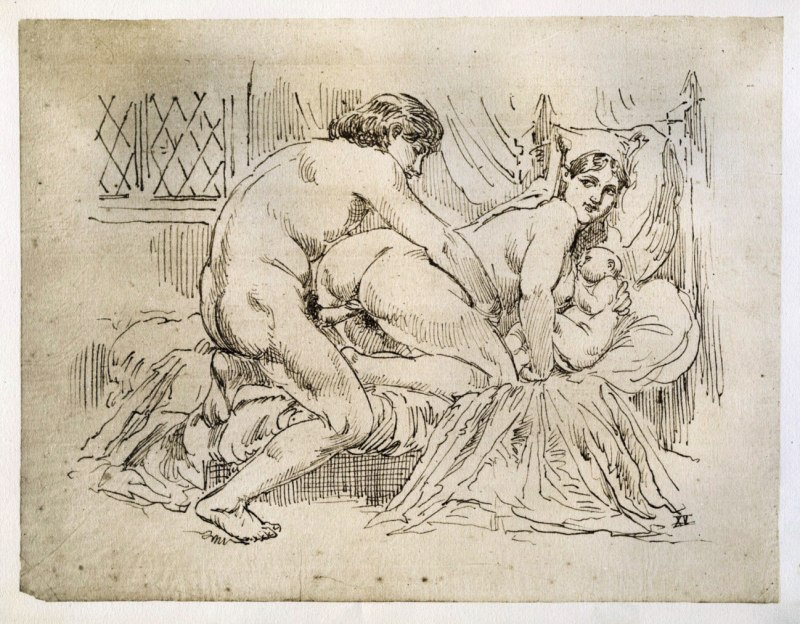 Эротический маскарад в рисунках