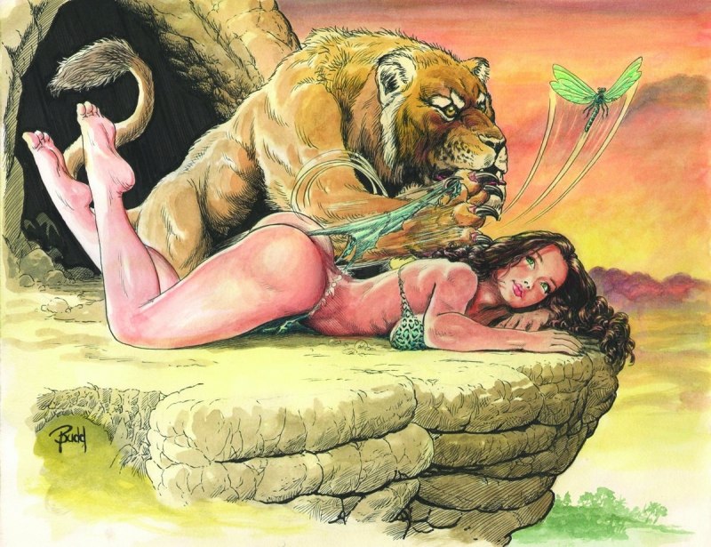 Иллюстратор Budd root Cavewoman