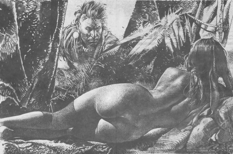 Доисторическая женщина голая