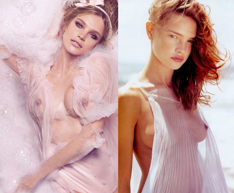 Наталья Водянова грудь