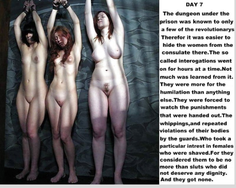 Наказание голых женщин