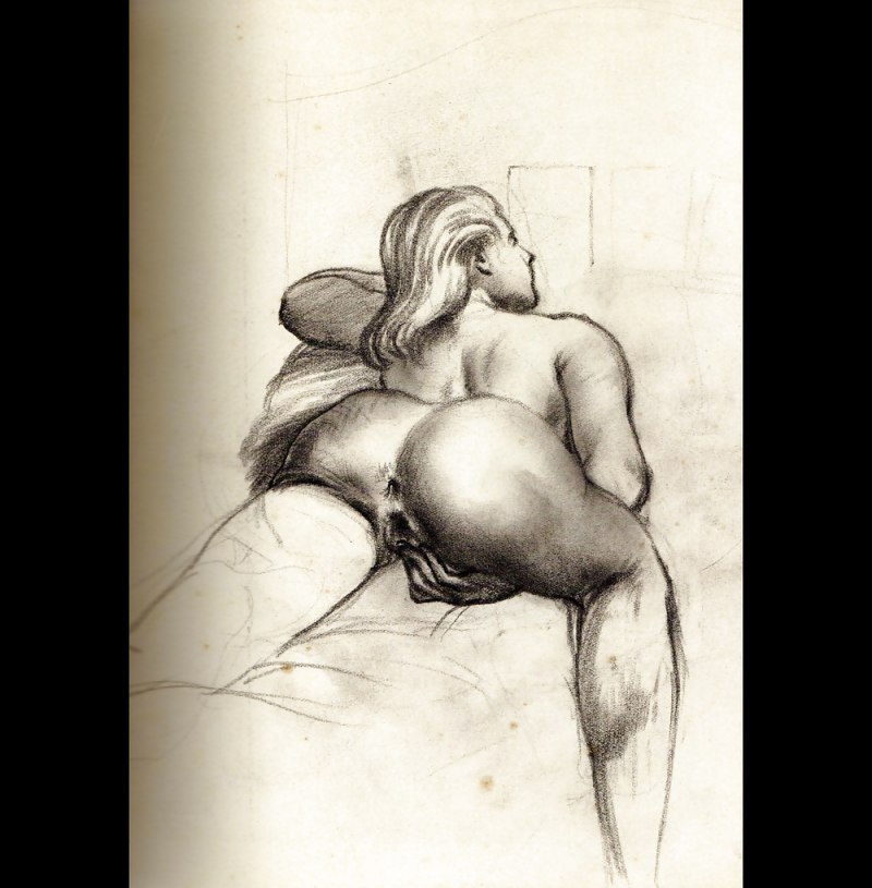 Порнографические рисунки карандашом