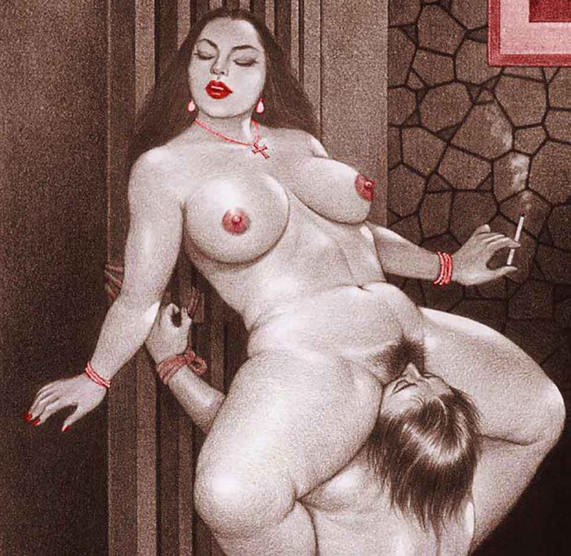 Нарисованные девушки ххх