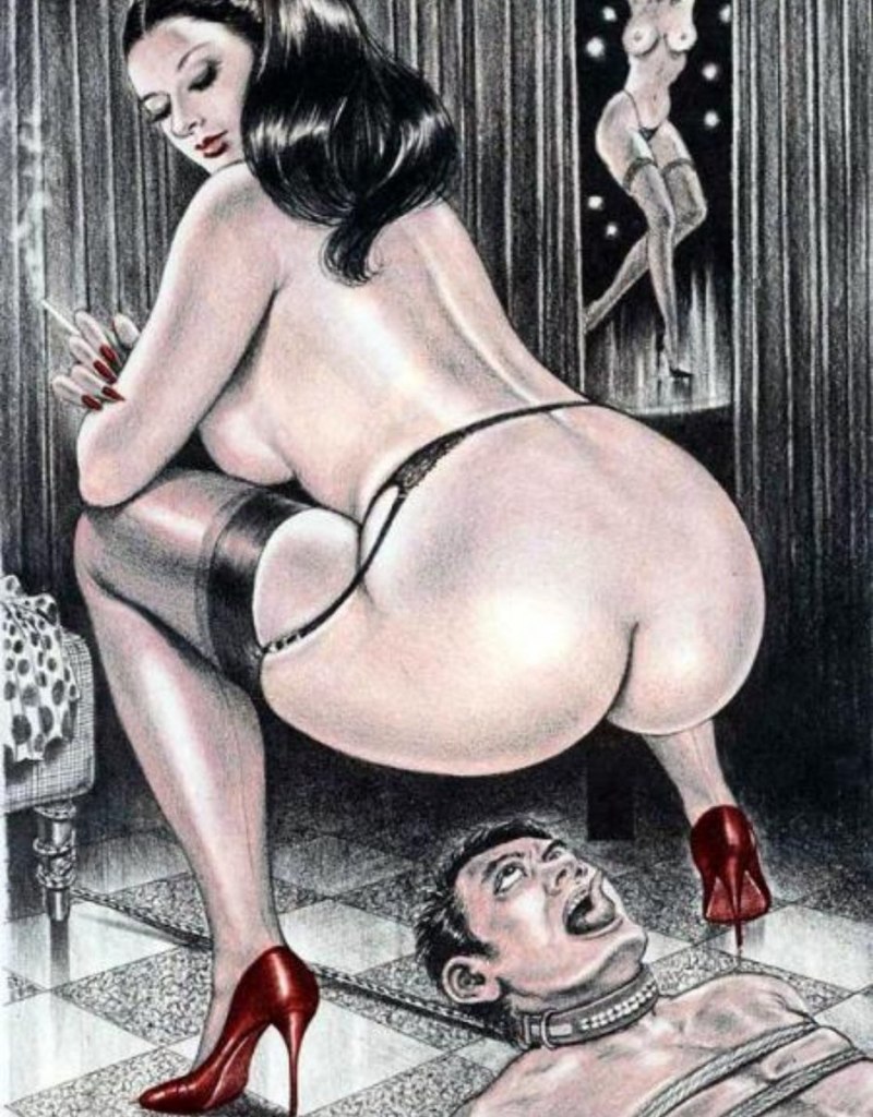 Женское доминирование на улице