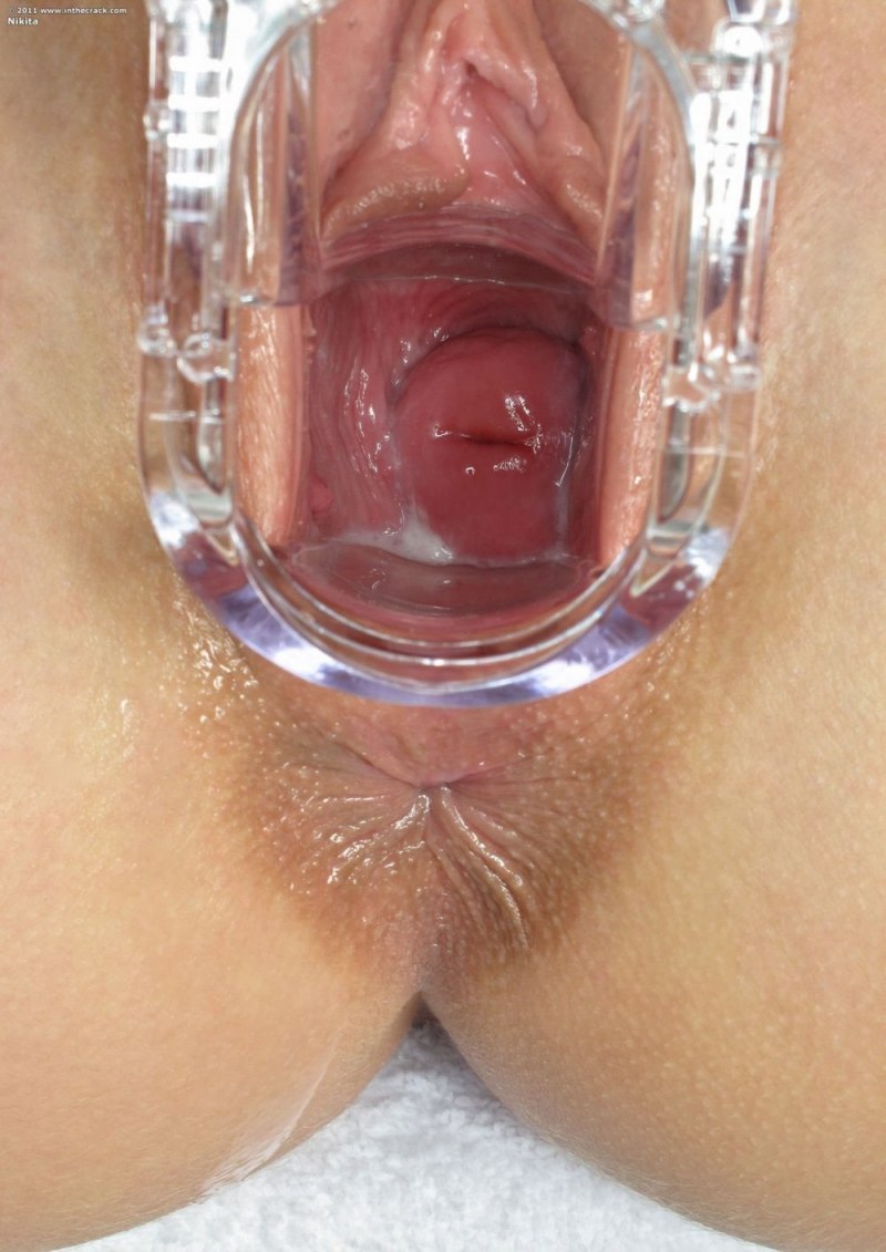 Женское влагалище внутри