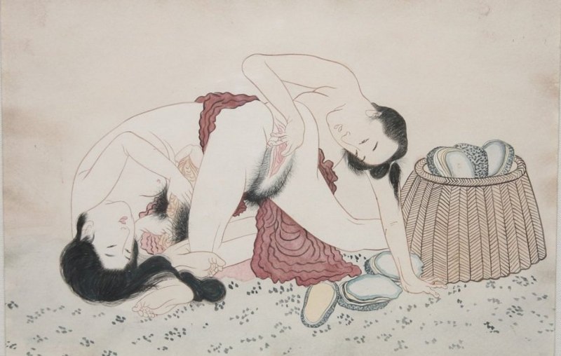 Сюнга эротические Гравюры Китай Индия