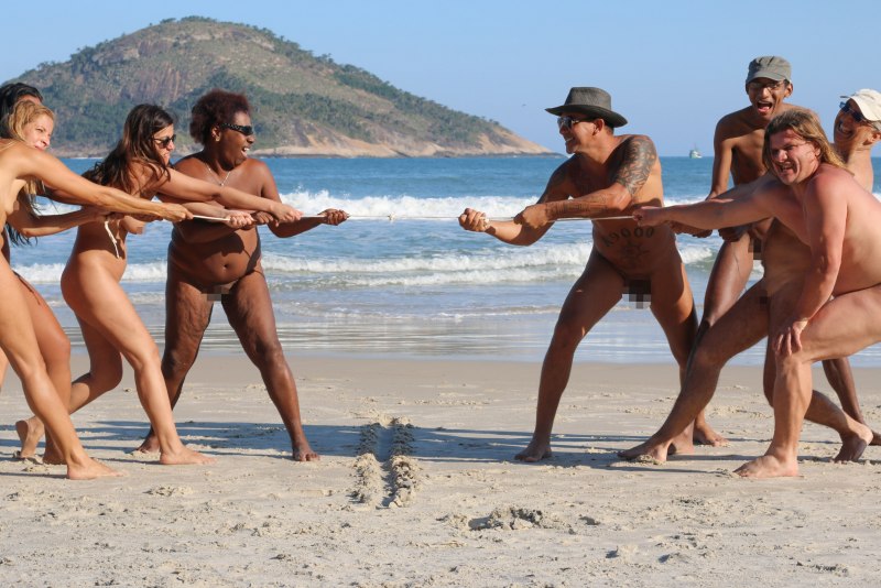 Семейный нудизм в Бразилии