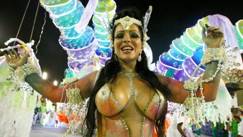 Голые бразильянки Brazilian Carnival 2020
