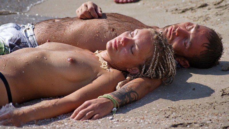 Ебля на пляже казантип