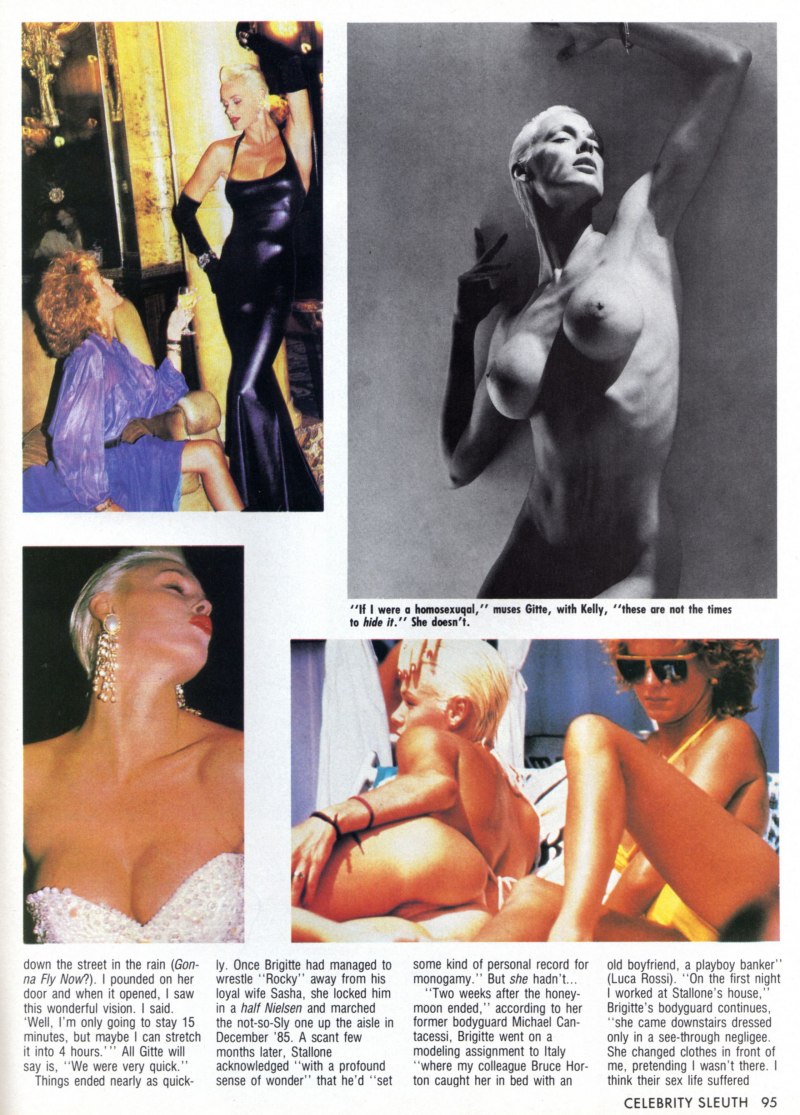 Бригитта Нильсен плейбой 1987