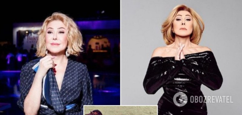 Любовь Успенская с дочерью в купальнике